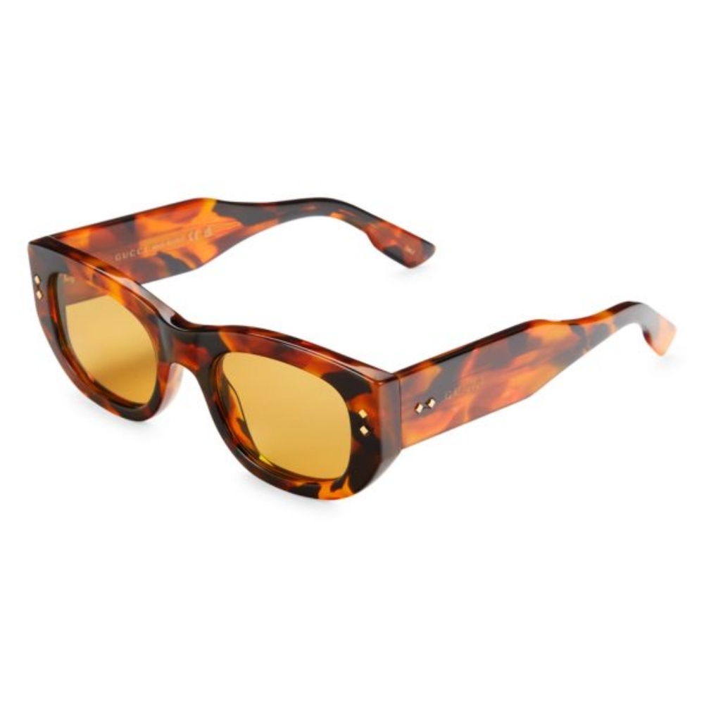 AUTH GUCCI 51MM Rectangle Sunglasses - Picture 2 of 3